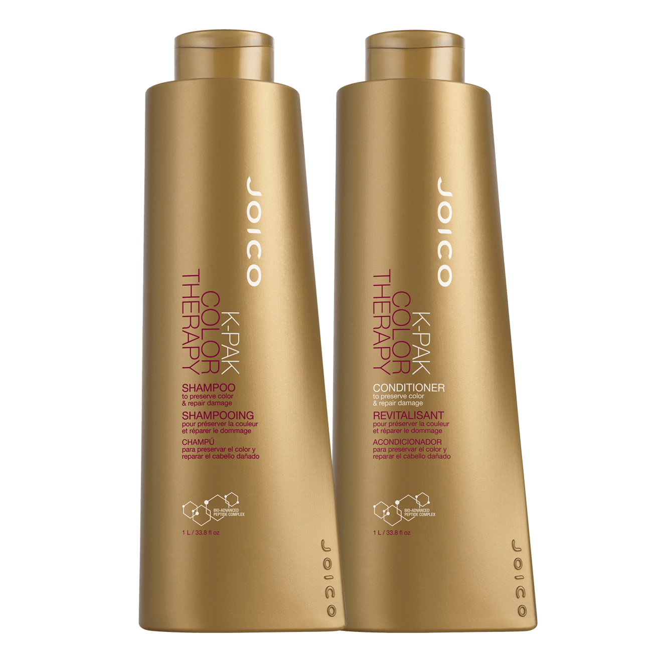 K-PAK Color Therapy Shampoo & Conditioner Litre Bundle