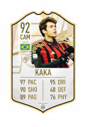 Legendary Pre-Made Player Card – Kaka, A2 | (42cm x 59.4cm) – Fifa Ultimate Team Card – Create FUT