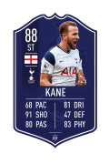 Harry Kane Spurs pre-made card – A2 | (42cm x 59.4cm) – Fifa Ultimate Team Card – Create FUT