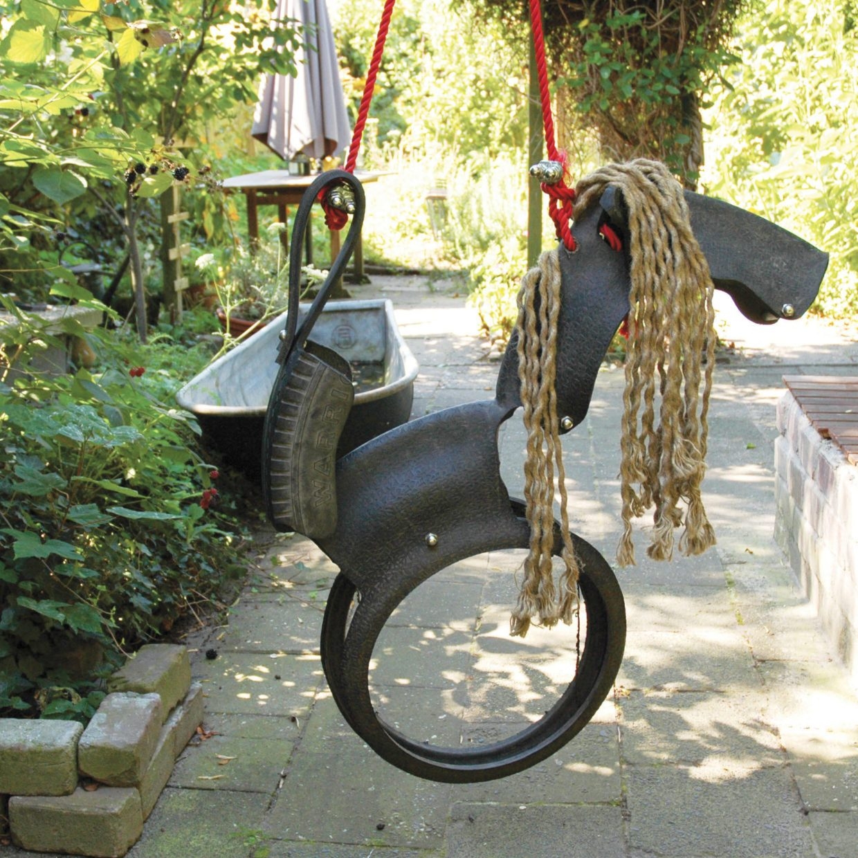 Horse Tyre Swing