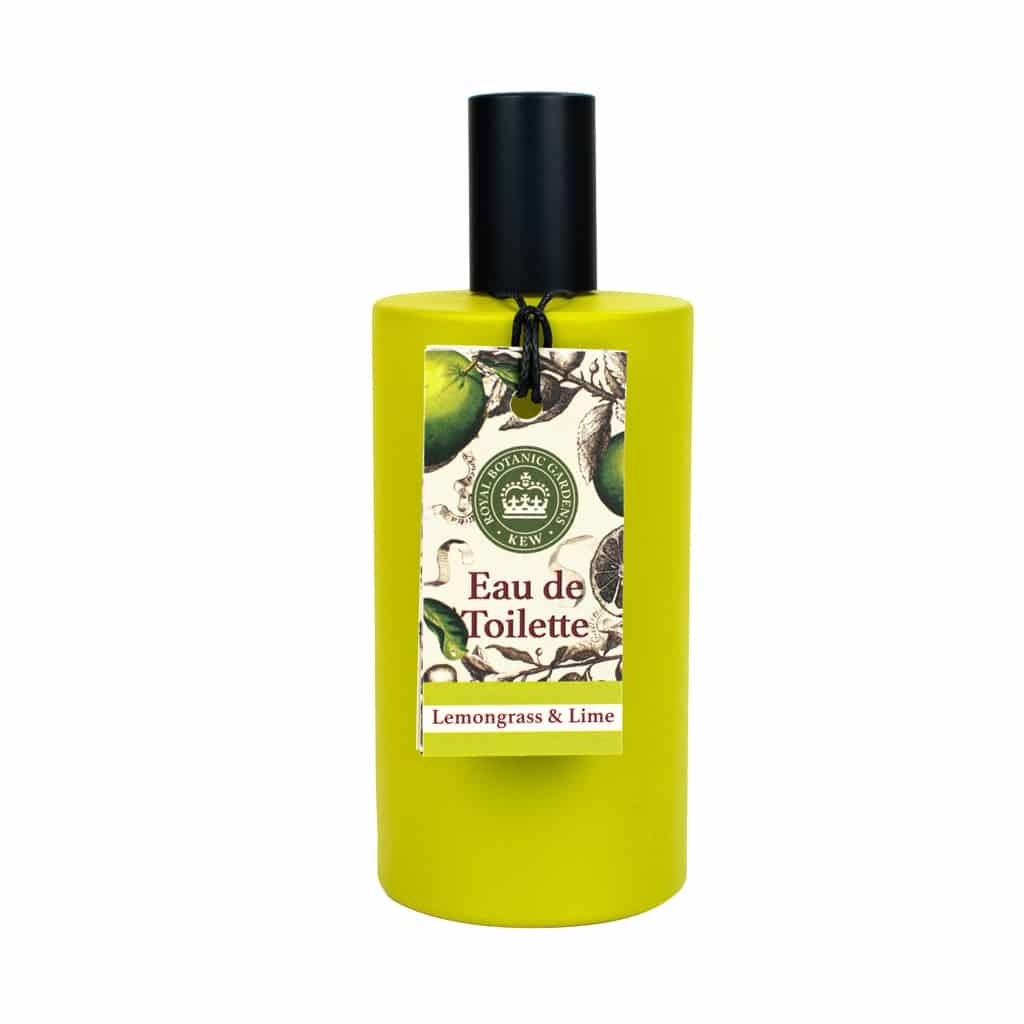 Kew Gardens Lemongrass & Lime Eau De Toilette – 100ml – Luxury Scent Perfume – The English Soap Company