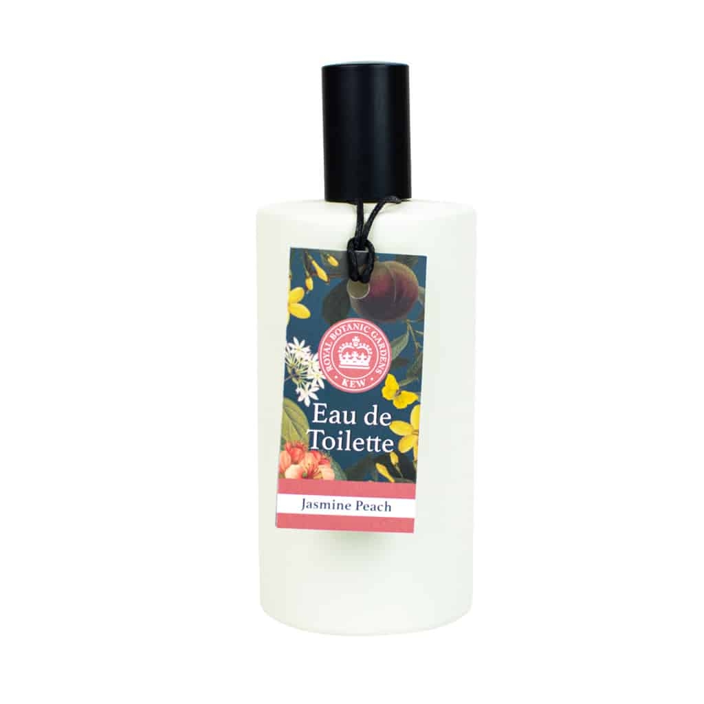 Kew Gardens Jasmine Peach Eau De Toilette – 100ml – Luxury Scent Perfume – The English Soap Company