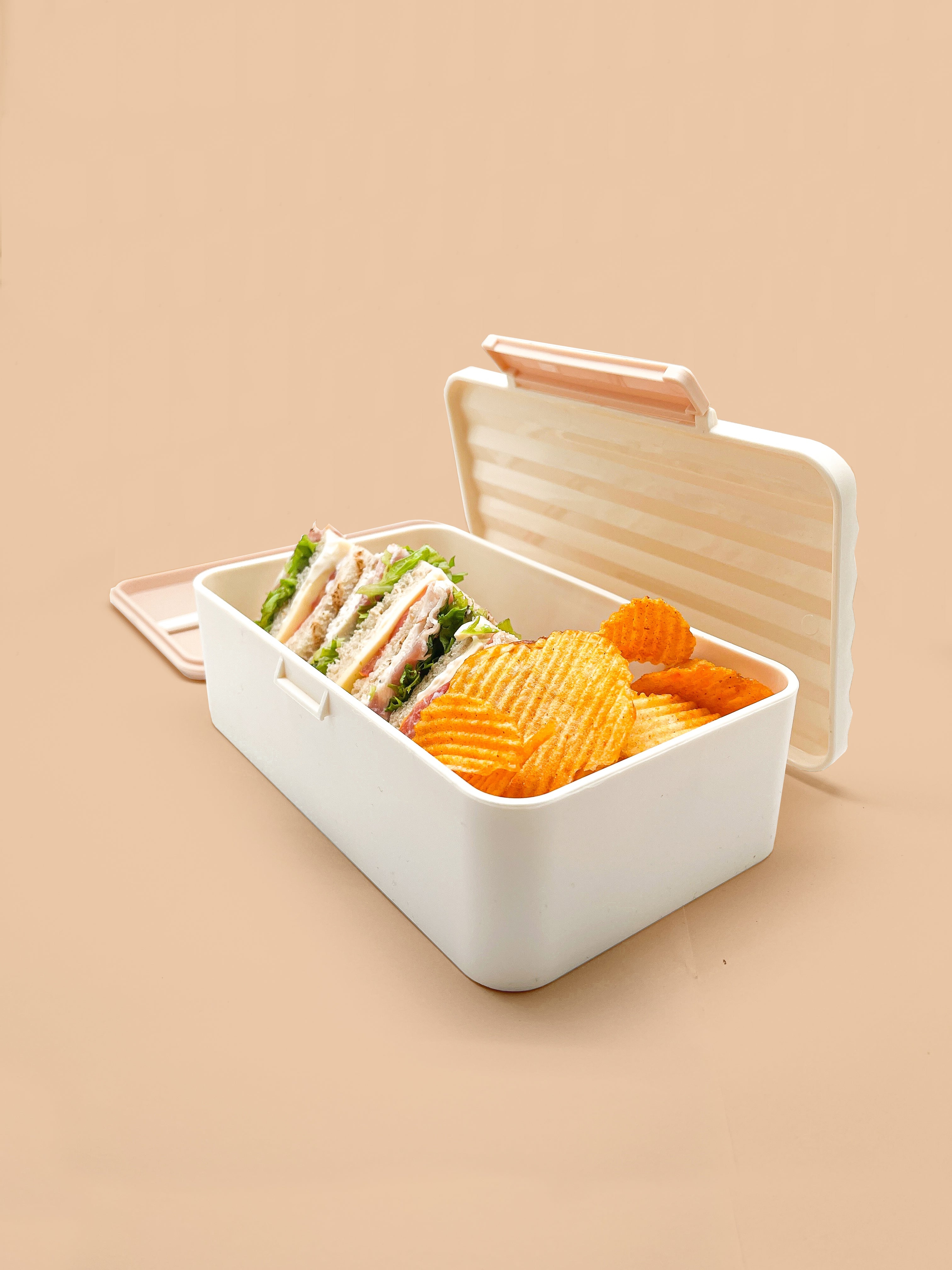 Bspoiled Bento Lunch box with Chopsticks – Blue – BSpoiled