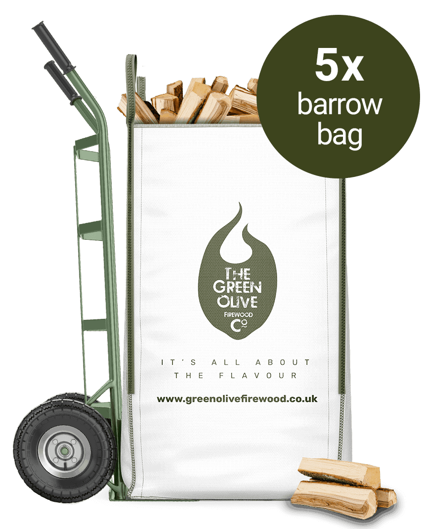 Kiln Dried Hardwood Logs – 1.5m3 – Sustainable Firewoods – Green Olive Firewood