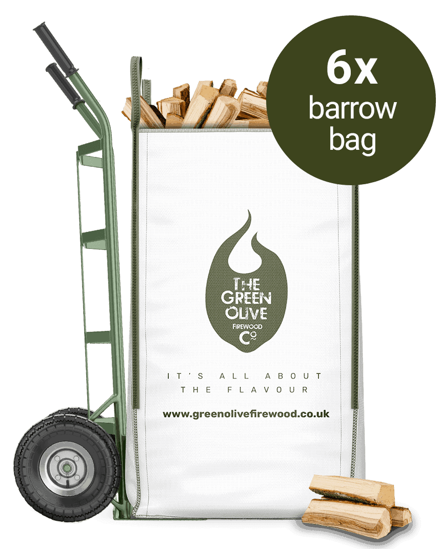 Kiln Dried Softwood – Dry logs – 1.8m3 – Sustainable Firewoods – Green Olive Firewood