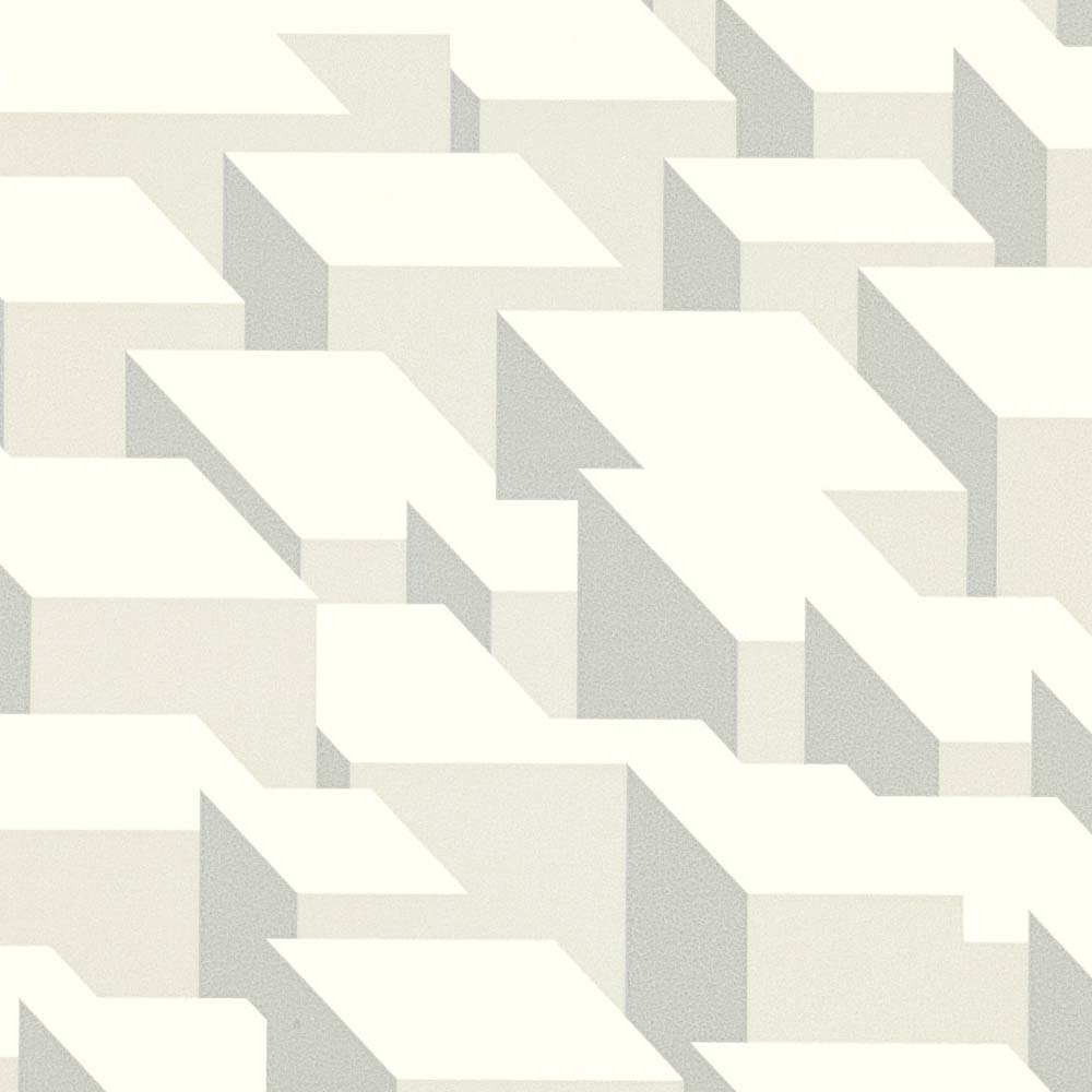 Kirkby Design – Eley Kishimoto Cubic Bumps WK800/03 Wallpaper – Cream / Pale Green – Non-Woven – 68cm