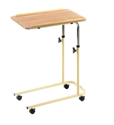 L Style Overbed Table With Castors – Tiacare