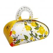 Zinnia & White Cedar Gift Soap – 260g – Luxury Fragrance – Premium Ingredients – The English Soap Company