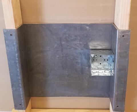 Lead Backing for Electrical Boxes – Lead Glass Pro