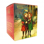 White Christmas Spiced Plum & Honeysuckle Candle – 170ml – Aromatic – Pure Soy Wax Candles – The English Soap Company