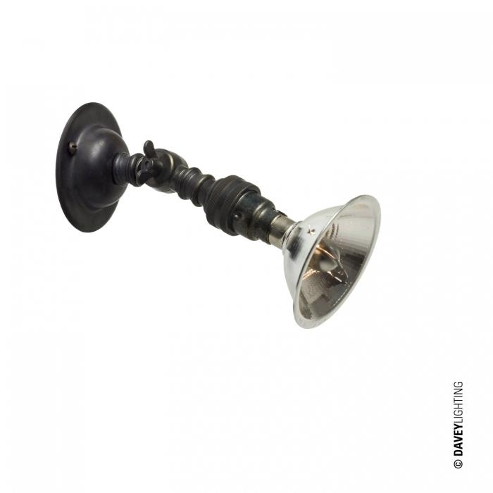 Davey Lighting – Spotlight – Weathered Brass – 8 Degree Beam 20 Watt 150 X 70 mm