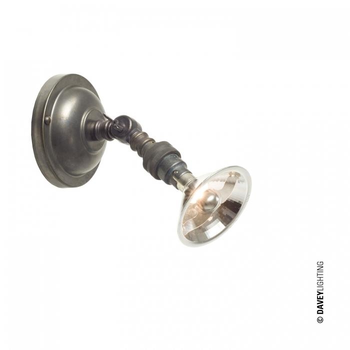 Davey Lighting – Spotlight + Transformer – Weathered Brass – 8 Degree Beam 20 Watt 170 X 70 mm