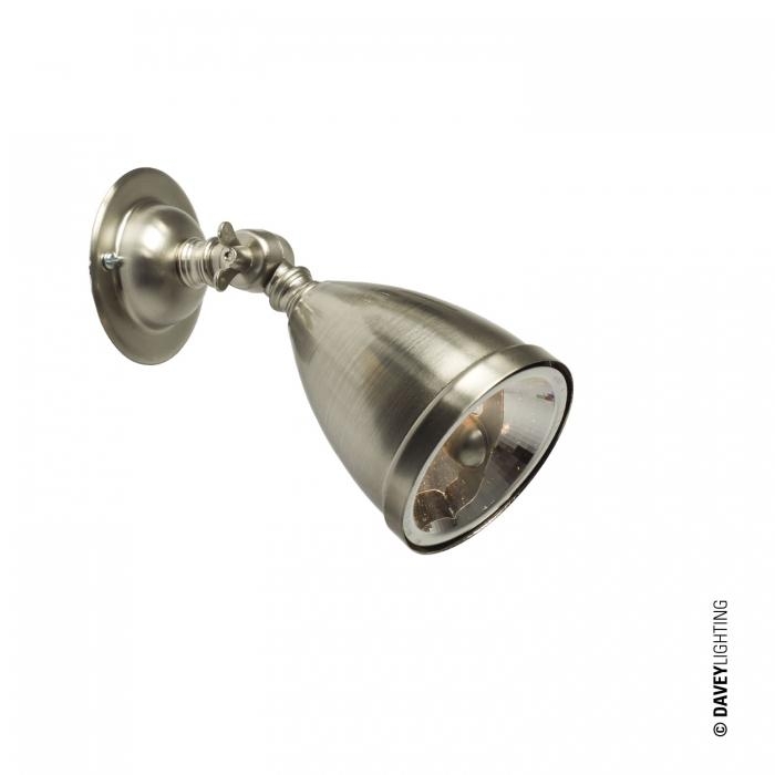 Davey Lighting – Spotlight – Nickel – 8 Degree Beam 20 Watt 150 X 75 mm