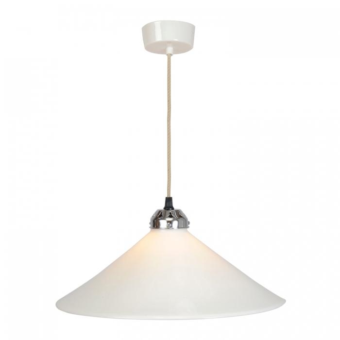 Original Btc – Cobb Large Plain Pendant Light – Natural White 160 X 350 mm