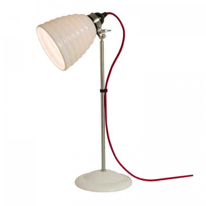 Original Btc – Hector Bibendum Table Light – Natural White – Red Cable 245 X 570 X 130 mm
