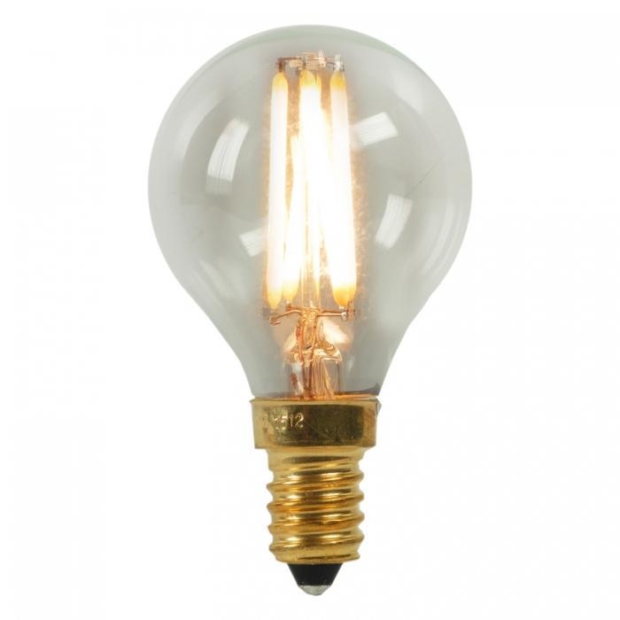 Davey Lighting – 4W Led Golf Ball Light Bulb E14 – Clear – Glass 80 X 45 mm