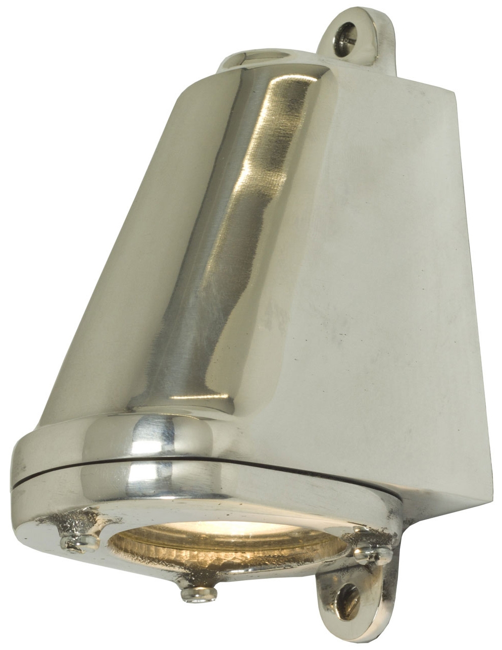Davey Lighting – 0749 Mast Light – Polished Aluminium – Chrome – Aluminium / Bronze – 14cm x 8cm x  8.5cm