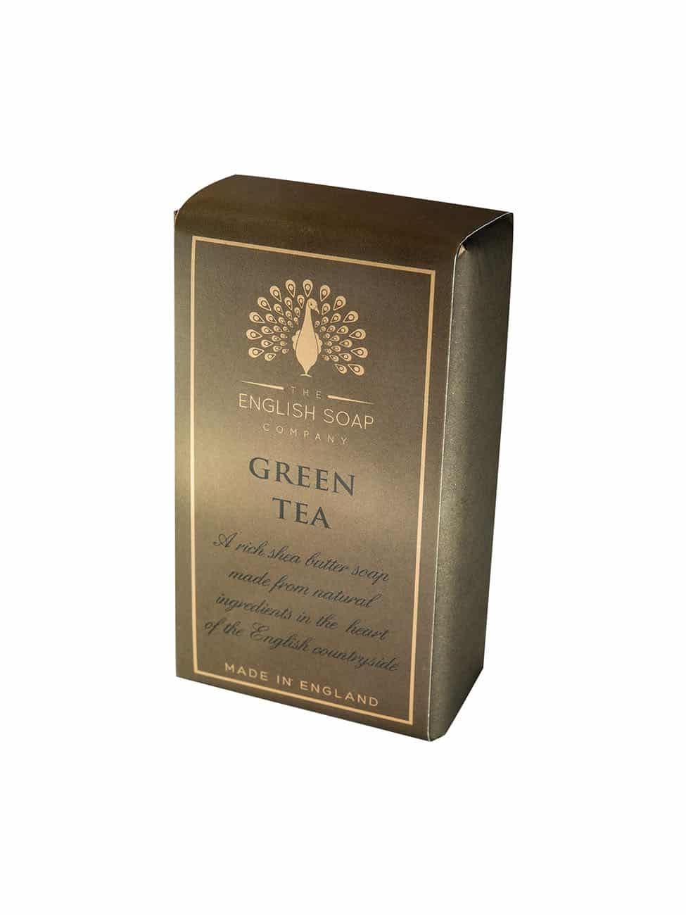 Green Tea Pure Indulgence Soap – 190g – Luxury Fragrance – Premium Ingredients – The English Soap Company