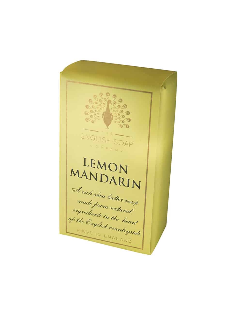 Lemon Mandarin Pure Indulgence Soap – 190g – Luxury Fragrance – Premium Ingredients – The English Soap Company