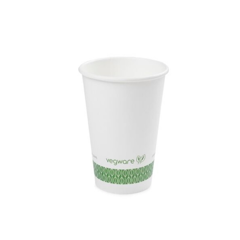 12oz Single Wall White Hot Cup, 79 Series – Pack (50)