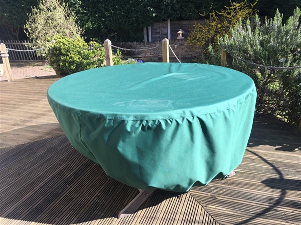 Round Garden Table + Chairs Cover 2500mm/98″ Diameter