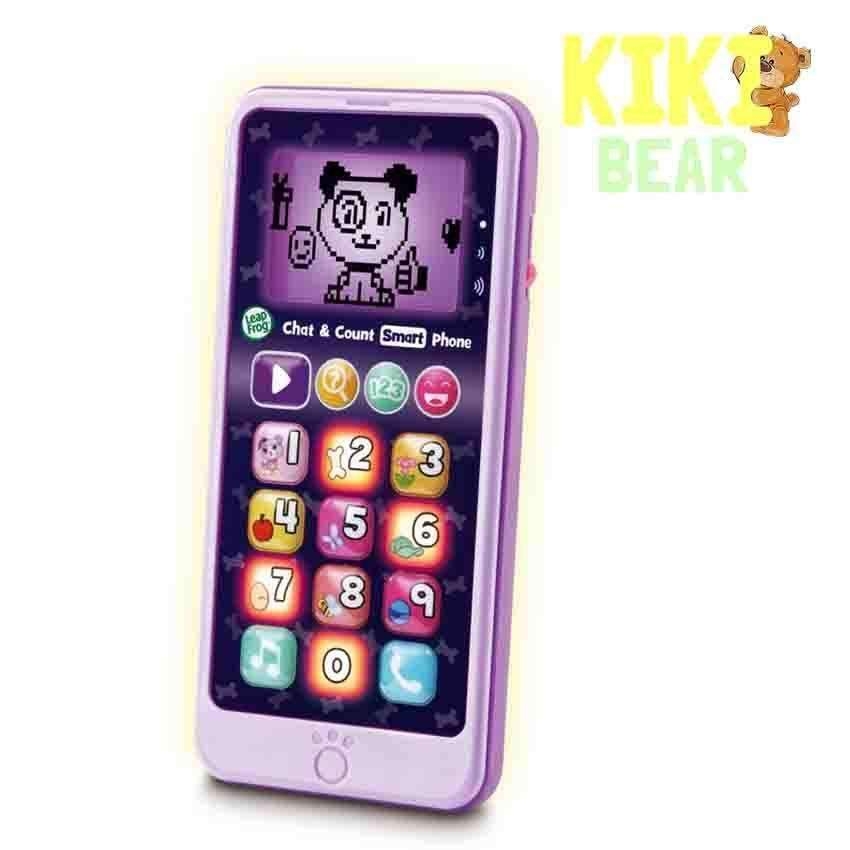Leap Frog Chat & Count Smart Phone Violet Refresh – Kiki Bear