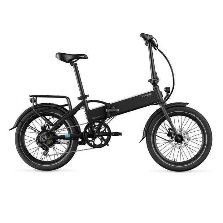 Legend Monza Smart Folding Electric Bike – Black Onyx – Generation Electric
