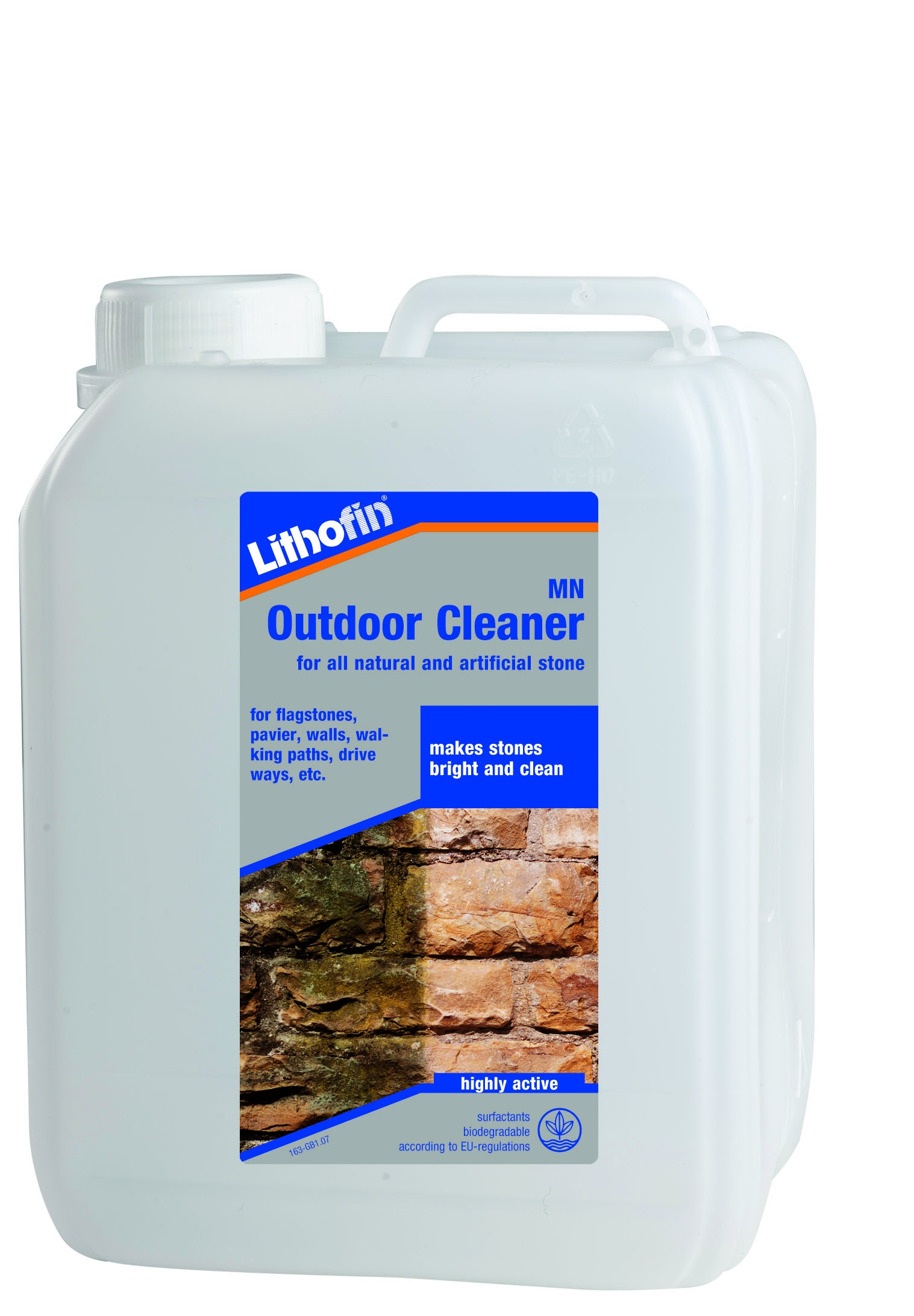 Lithofin Outdoor Cleaner – 5L – Paving Slabs – Stone Traders