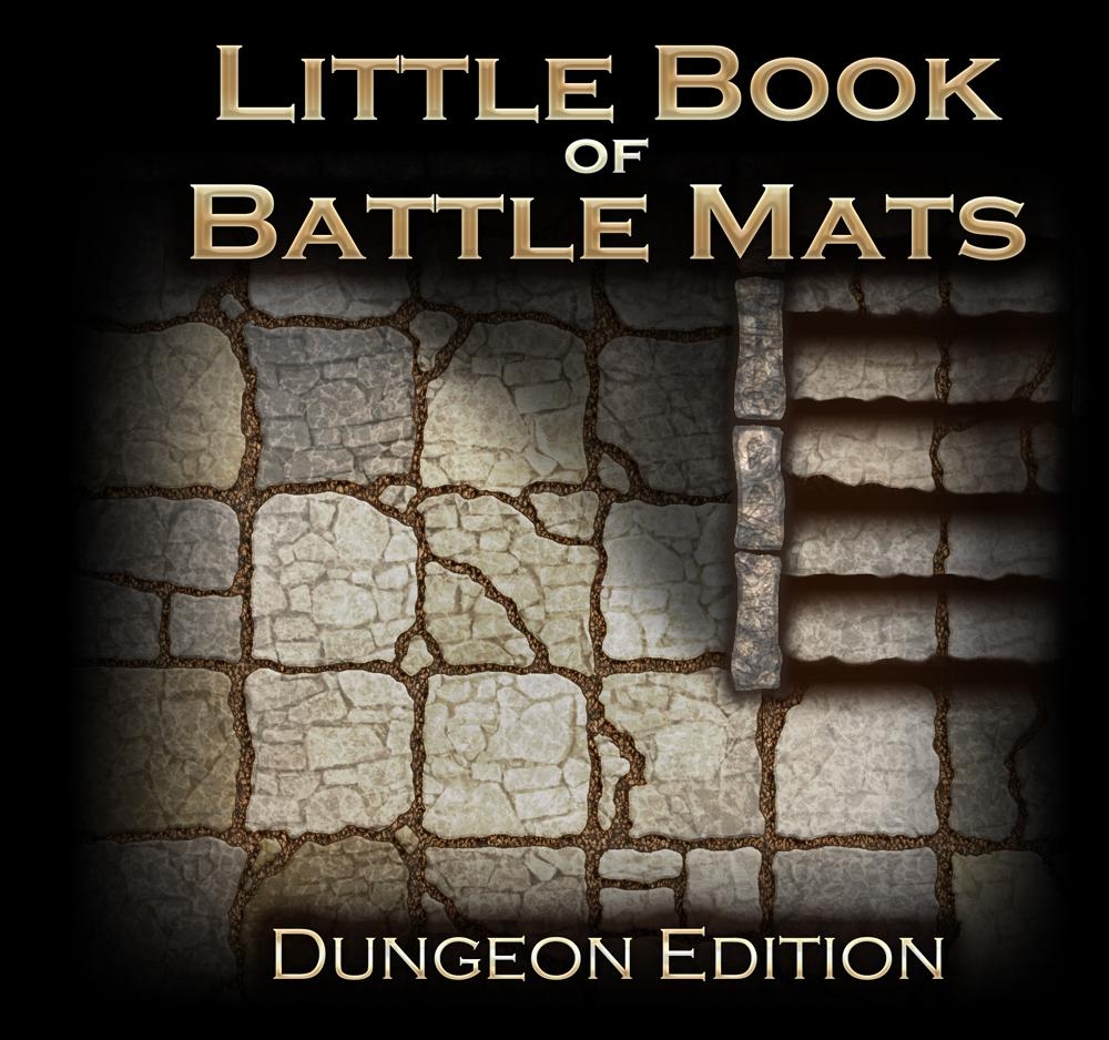 Little Book of Battle Mats: Dungeon Edition – Loke – Red Rock Games