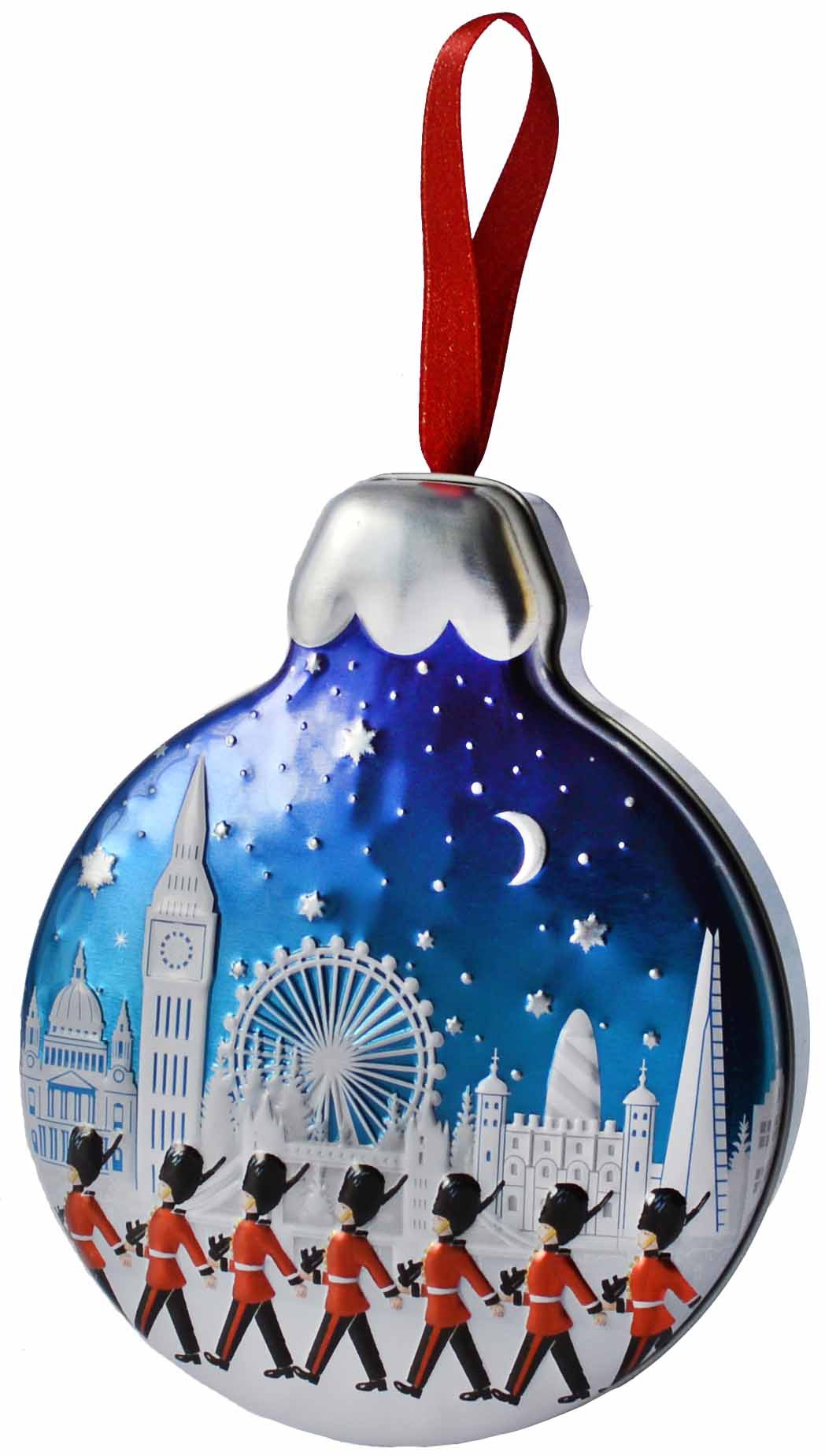 London Guard Bauble – 100g Toffee – Churchills Confectionary