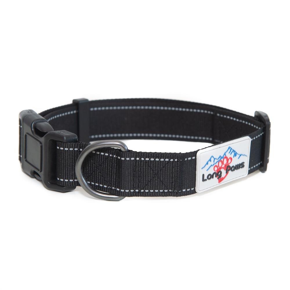 Long Paws Urban Trek Reflective Collar M – Black – Unisex