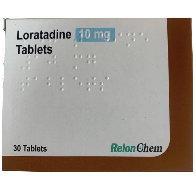 Loratadine 10mg Allergy & Hayfever 30 Tablets – Caplet Pharmacy