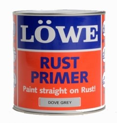 Exterior Paint Metal Lowe Rust Primer Dove Grey 3kg – TotalDIY