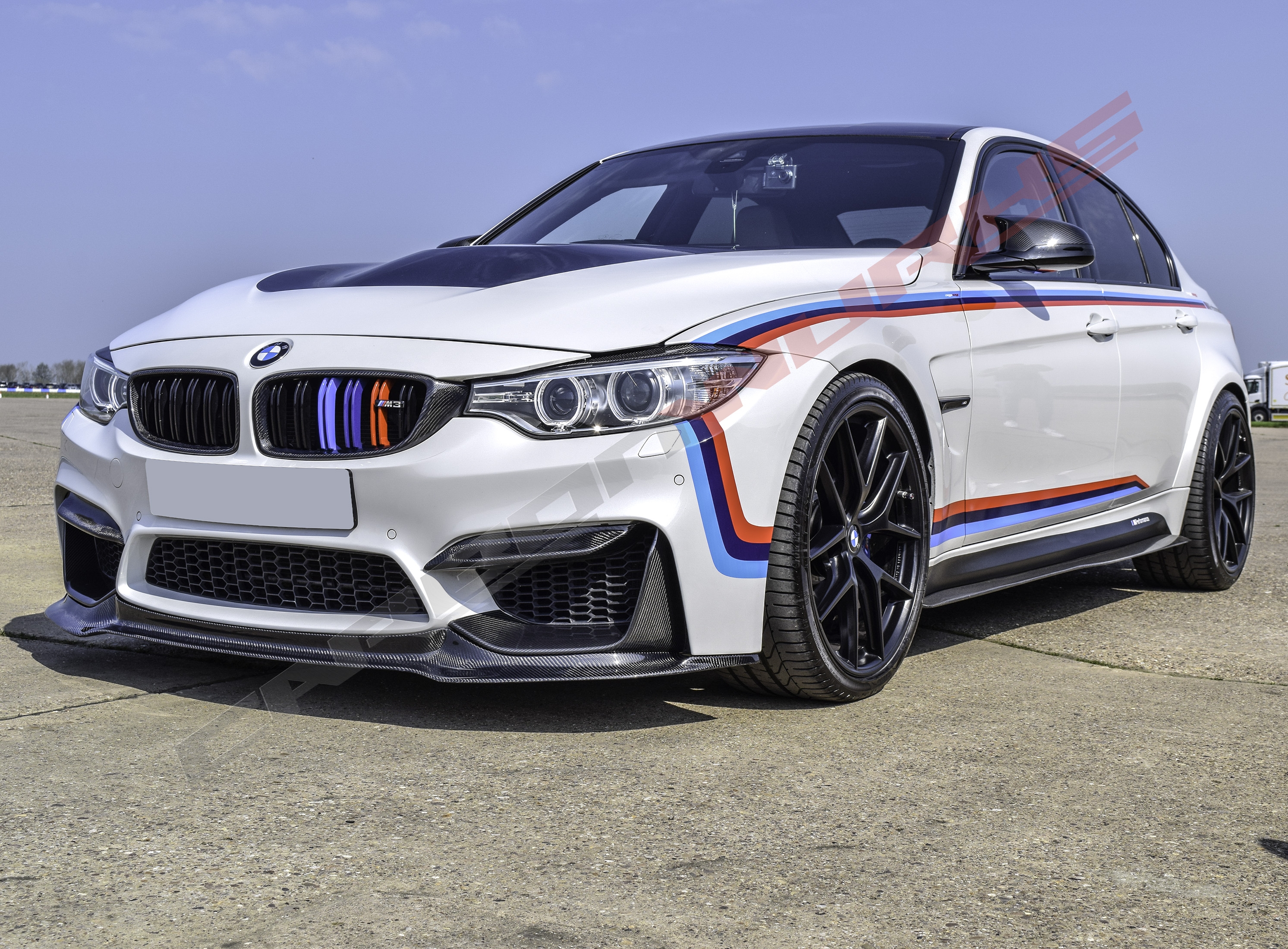 BMW M3/4 DTM Carbon Fibre Front Splitter