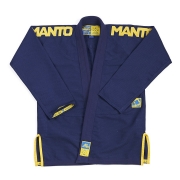 Manto X3 BJJ Gi Navy Gold  – Size: A1 – Adult – Unisex
