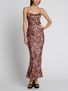 Saloni London – Mimi B Dress – Tiger – UK 12 – Silk