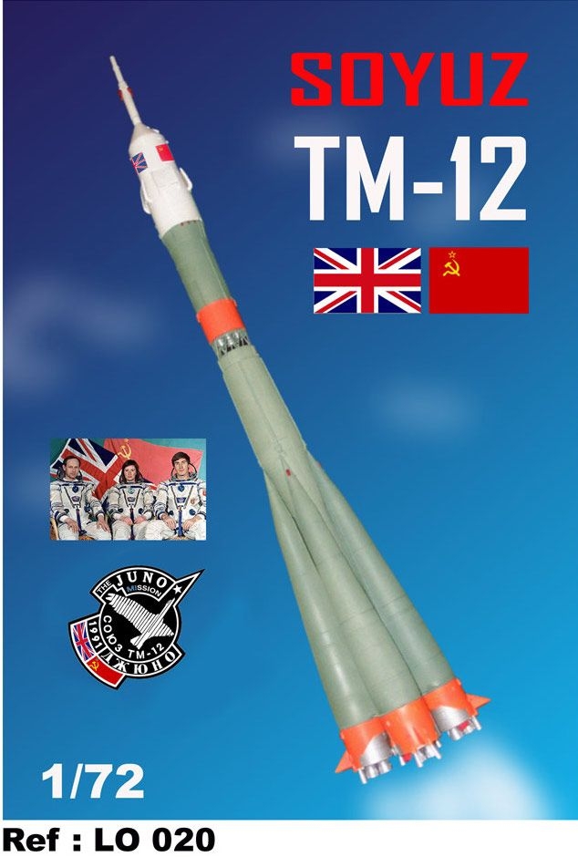Mach 2 1/72 Soyuz (England) TM-12 – # L020 – Model Hobbies