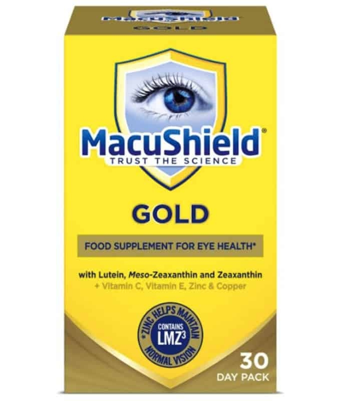 Macushield Gold 30 Day Pack – 90 Capsules – Caplet Pharmacy
