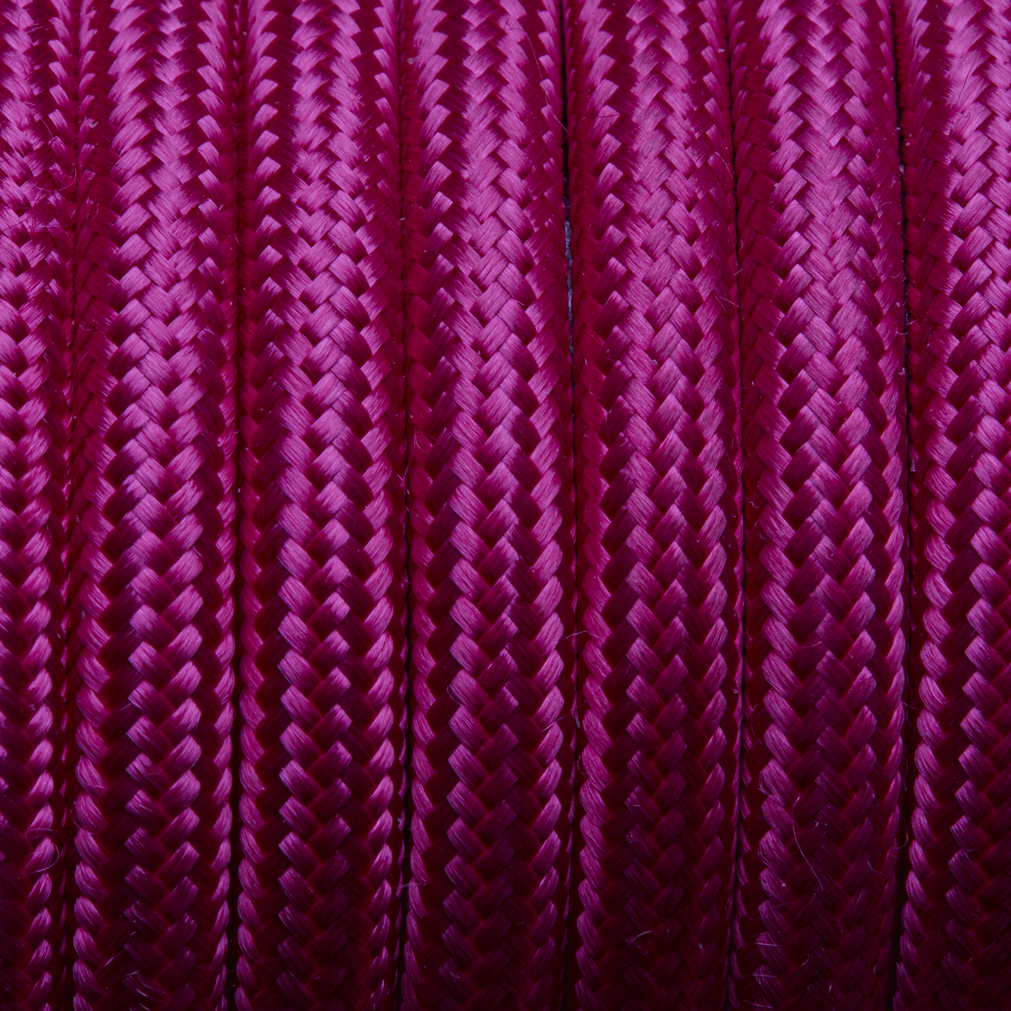 Industville – Round Fabric Flex – 3 Core Braided Cloth Cable Lighting Wire – Fabric Flex Cable – Pink Colour – Braided Woven Cloth Material – 100 CM