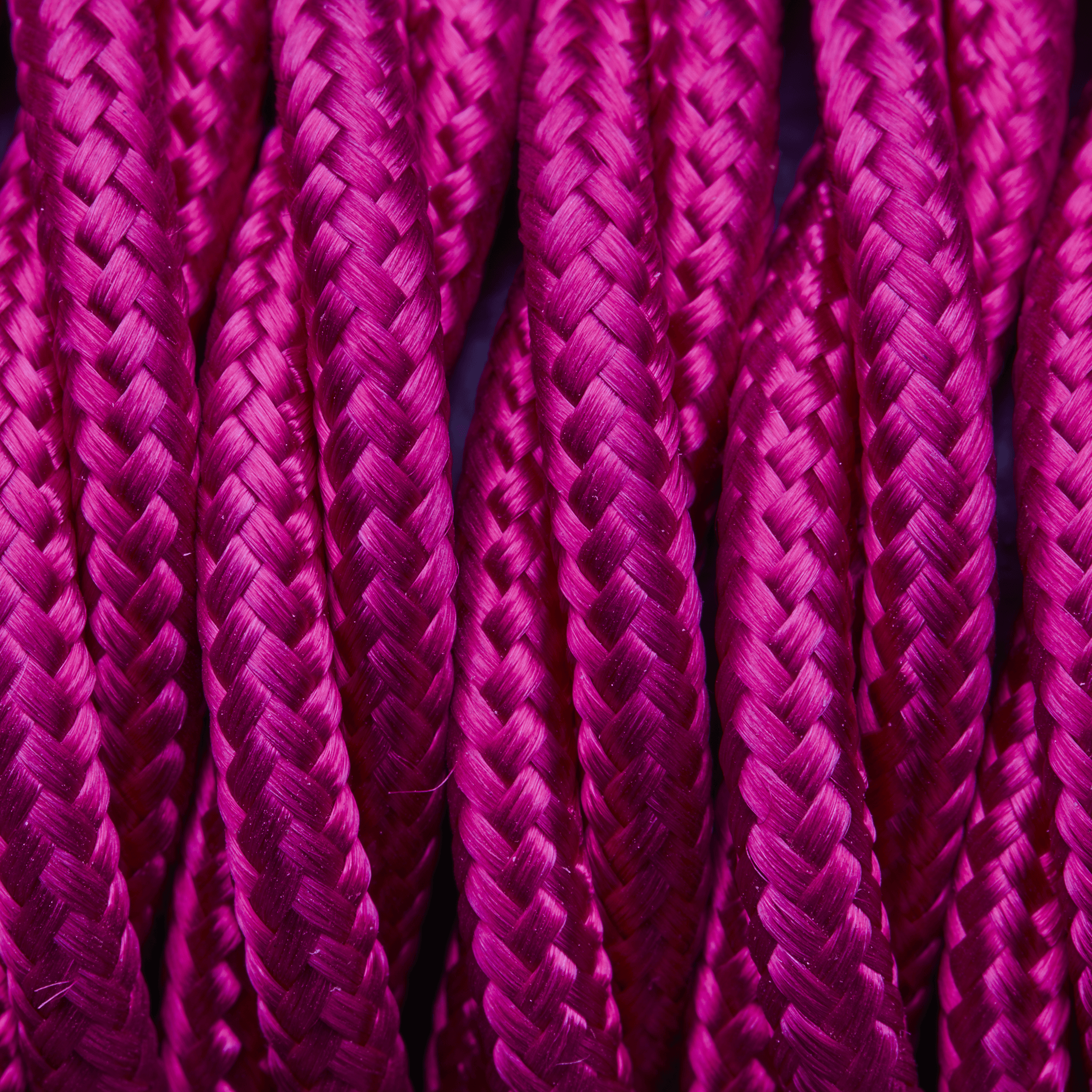 Industville – Twisted Fabric Flex – 3 Core Braided Cloth Cable Lighting Wire – Fabric Flex Cable – Pink Colour – Braided Woven Cloth Material – 100 CM