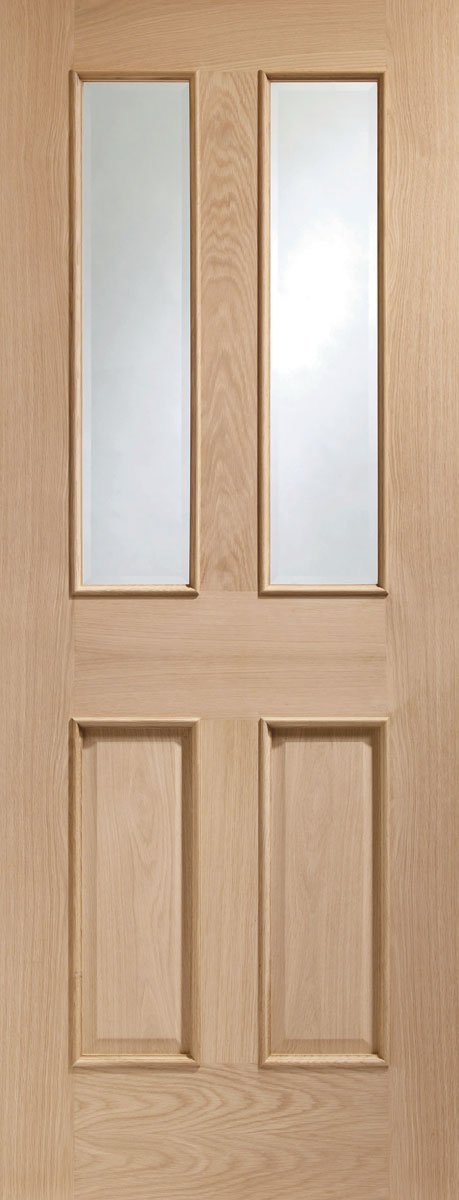 XL Joinery Oak Malton Clear Bevelled Glass RM – 1981 x 762mm