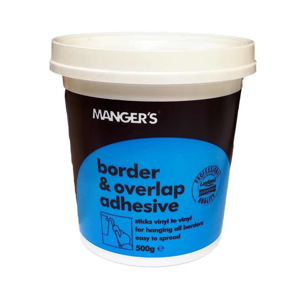 Wallpaper Adhesive Mangers Border & Overlap 500g – Manger’s – TotalDIY