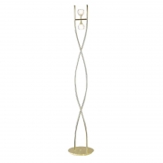 Mantra Dali 2 Light Floor Lamp In Polished Brass Finish M0101PB – Dali Floor Lamp – Mantra – Daz Lighting