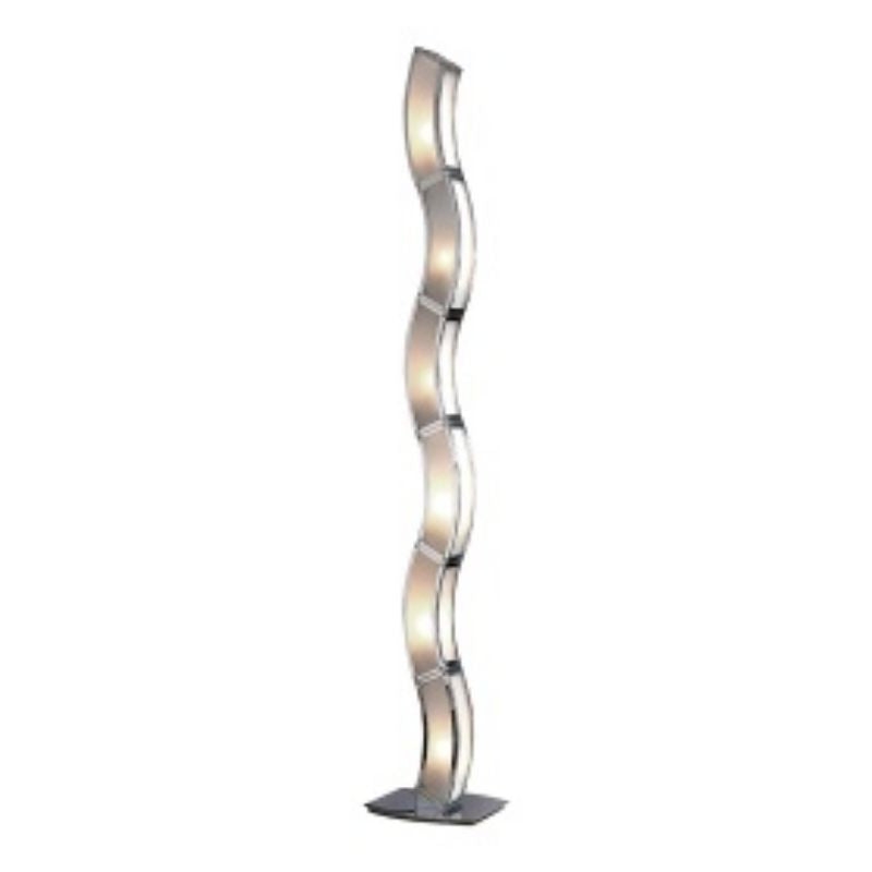 Mantra Duna 6 Light Floor Lamp In Polished Chrome And White Acrylic Finish M0392 – Duna Floor Lamp – Mantra – Daz Lighting