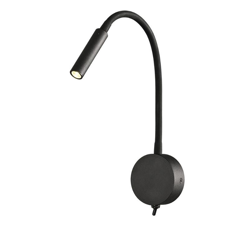 Mantra Boavista Single Light Wall Lamp In Matt Black Finish M6047 – Boavista Wall Light – Mantra – Daz Lighting