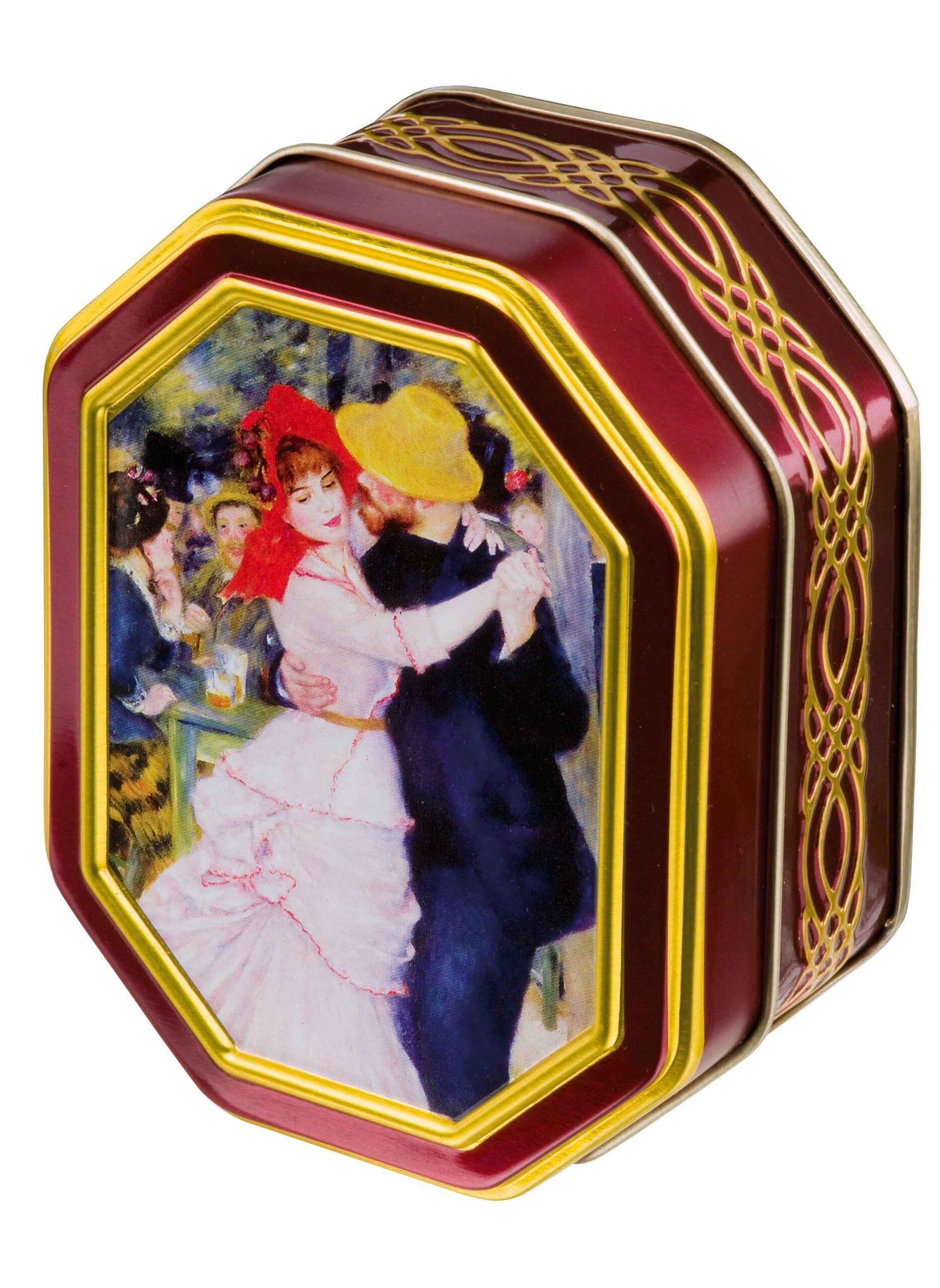 Old Masters Renoir – Dancing at Boug – 50g Mint Bon Bons – Churchills Confectionary