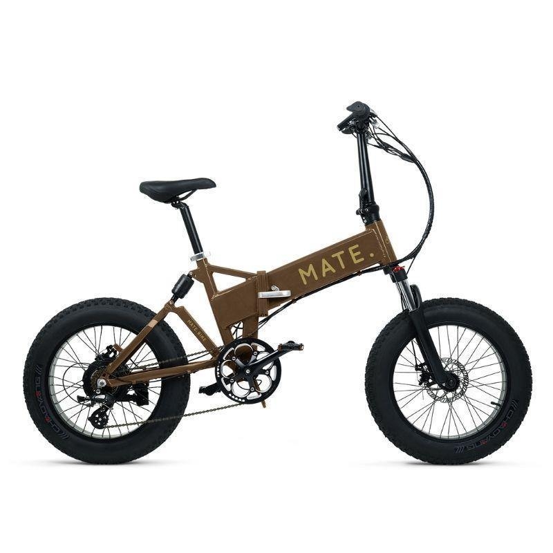Mate X 750w Fat Tyre Folding Electric Bike – Copper Cobber – Aluminium – Generation Electric