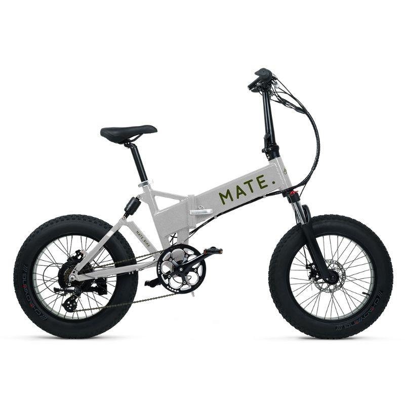 Mate X 250w Fat Tyre Folding Electric Bike – Sterling Moss – Aluminium – Generation Electric