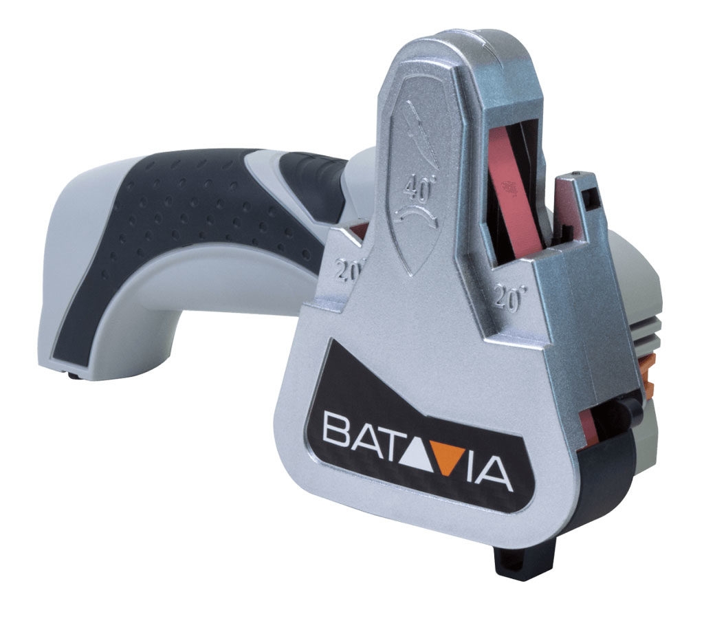 Batavia –  MaxxSharp Cordless Multi-Sharpener – Black / Silver Colour – Gardening Tools