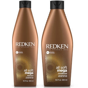 Redken All Soft Mega Shampoo 250ml & Conditioner 200ml Duo